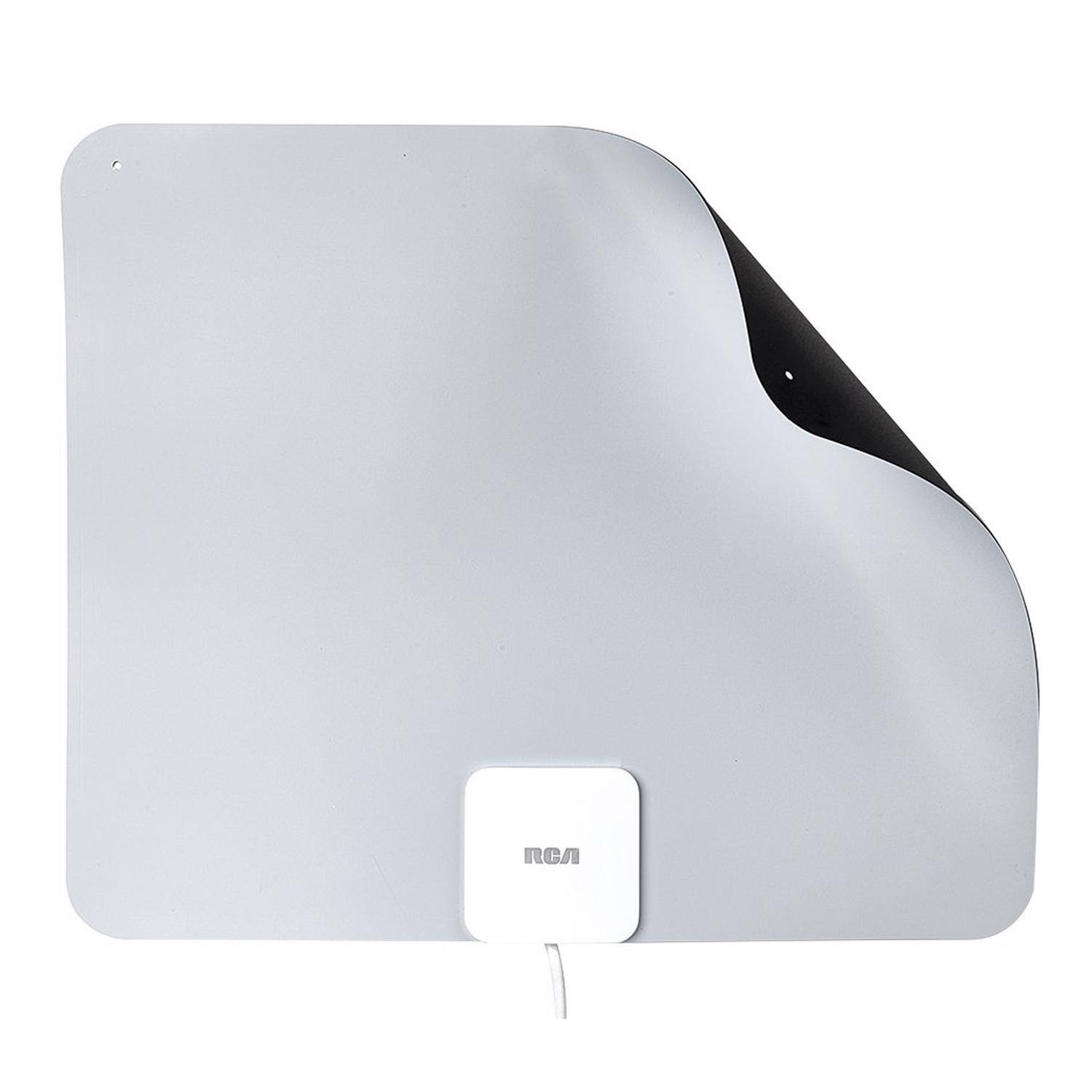 Angle. RCA - RCA Indoor HDTV Ultra Thin Amplified Antenna 1 pk - Black.