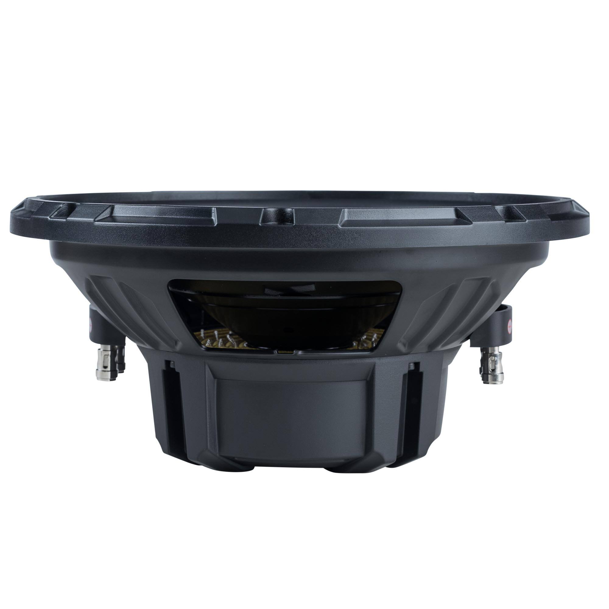 Alt View 10. Memphis Car Audio - Memphis Audio SRX1244V 12" Street Reference Dual 4-Ohm Subwoofer - 250 wRMS - Black/Gray.