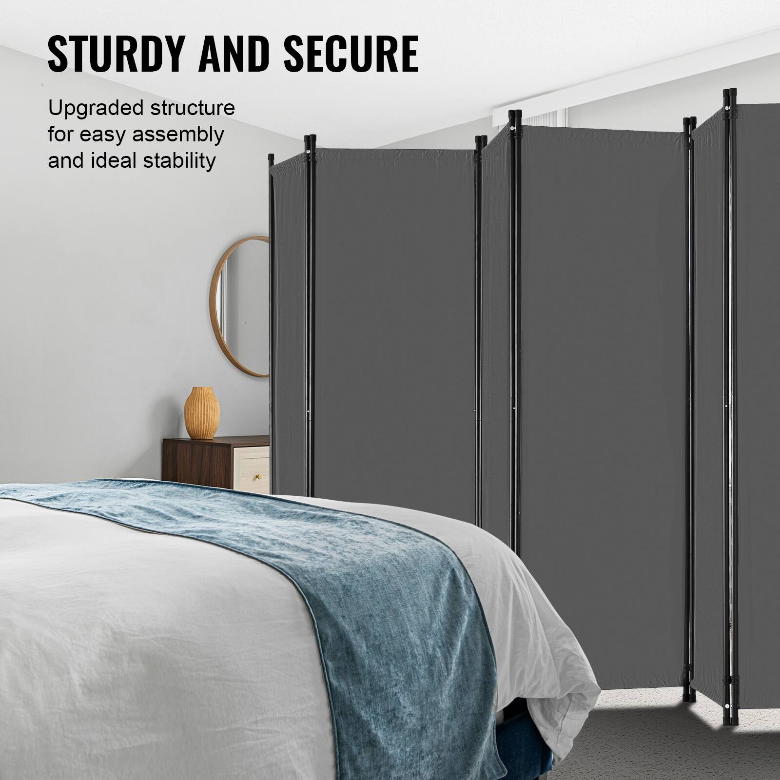 STURDY AND SECURE
Upgraded structure for easy assembly and ideal stability
