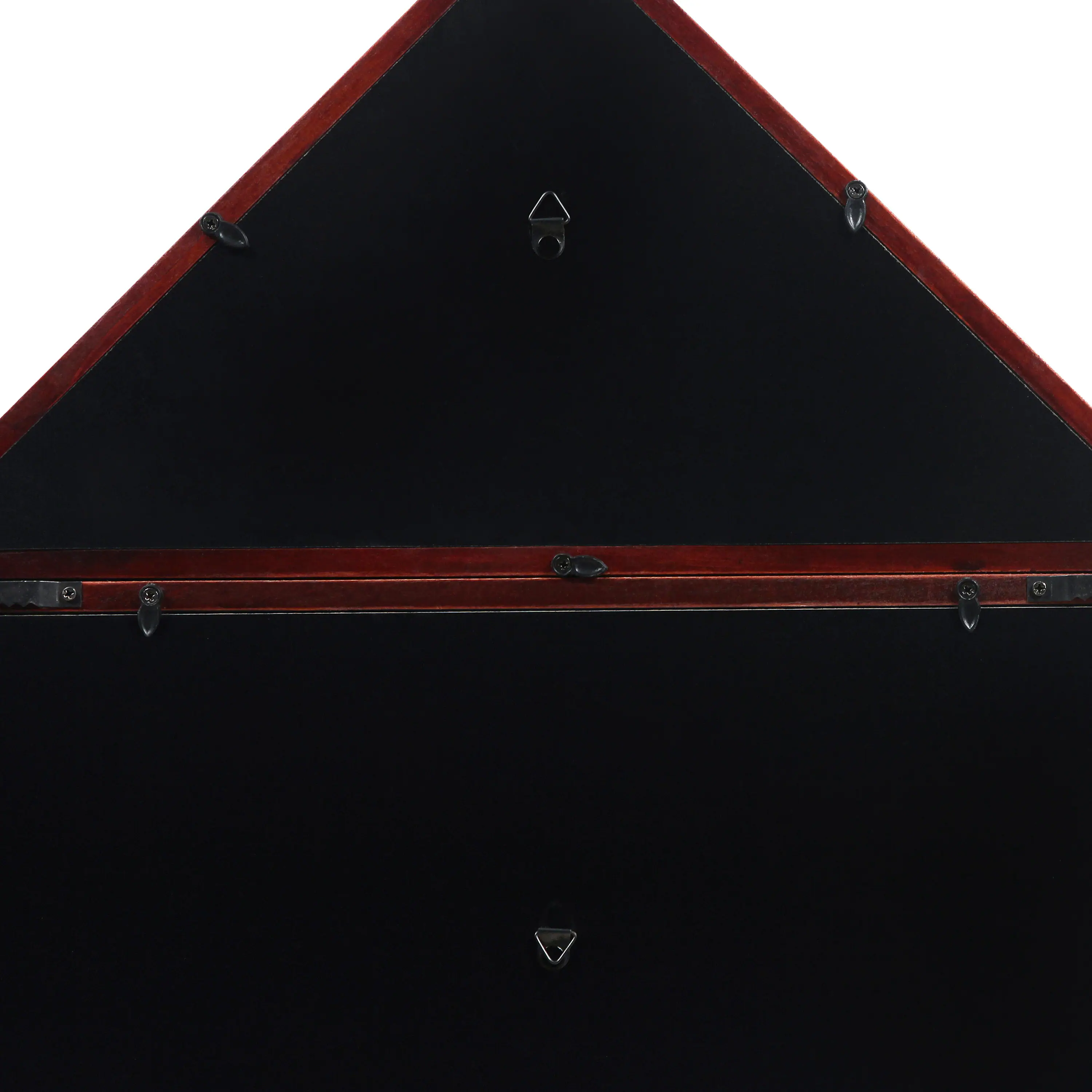 Alt View 10. Emma + Oliver - Arthur Small Solid Wood Memorial Flag Case with Certificate Holder and Shadow Box Display - Mahogany.