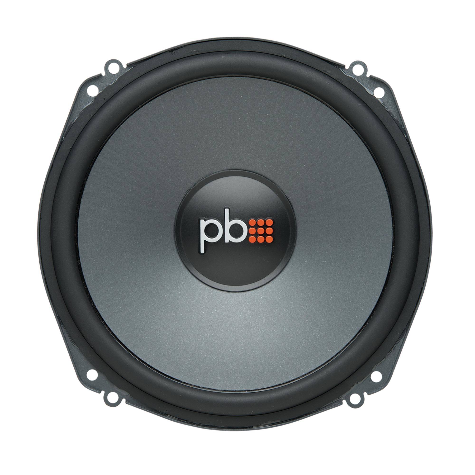 Alt View 1. Powerbass - PowerBass OE-700 - 7" Midbass Speakers 2-Ohm - Pair - Black/Gray.