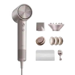 Laifen - Swift 4 Hair Dryer + Bag + 3 Nozzles and Pods + Mount - Polished Platinum