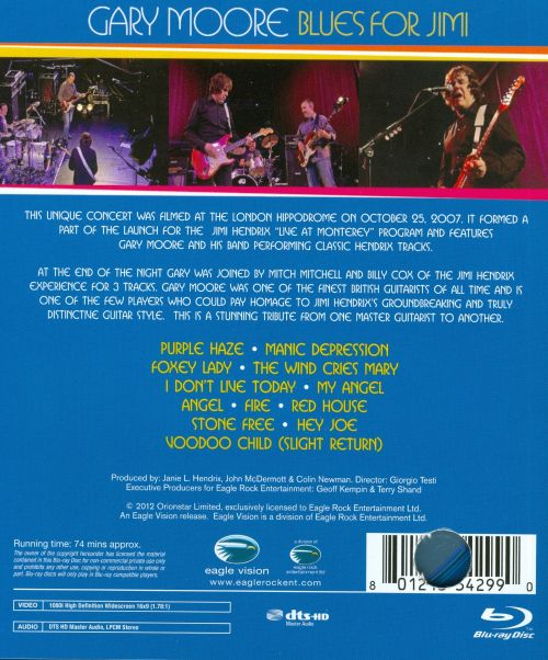  Blues for Jimi: Live in London [Blu-Ray] [Blu-Ray Disc]