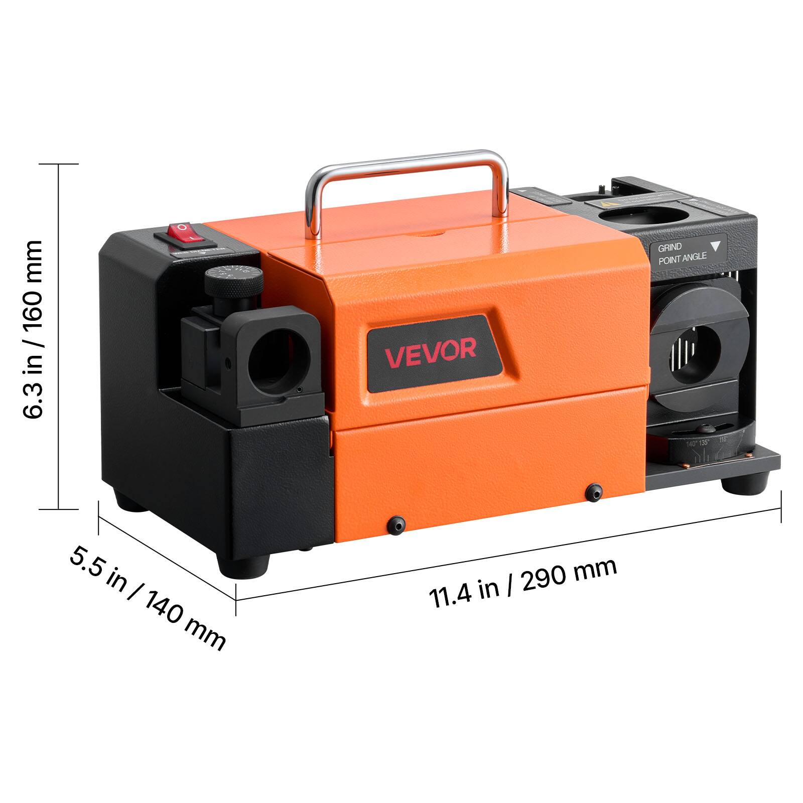 6.3 in / 160 mm  
5.5 in / 140 mm  
11.4 in / 290 mm  
GRIND POINT ANGLE 47°