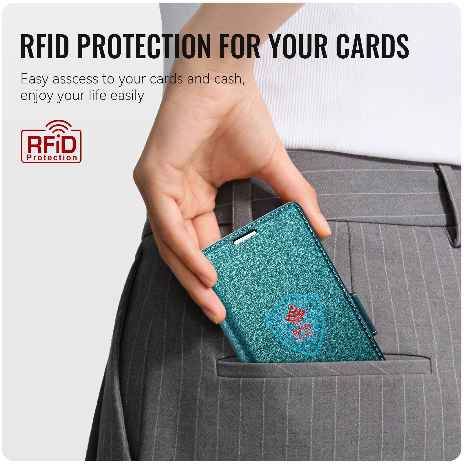 RFID PROTECTION FOR YOUR CARDS

Easy access to your cards and cash, enjoy your life easily

RFiD Protection

II RFID BLOCKING