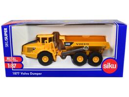 Volvo A40D Dump Truck 1/87 (HO) Diecast Model by Siku - Yellow