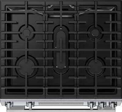 Bosch 100 Series 5.8 Cu. Ft. Slide In Gas Range with Self Bosch 100 Series 5.8 Cu. Ft. Slide In Gas Range with Self