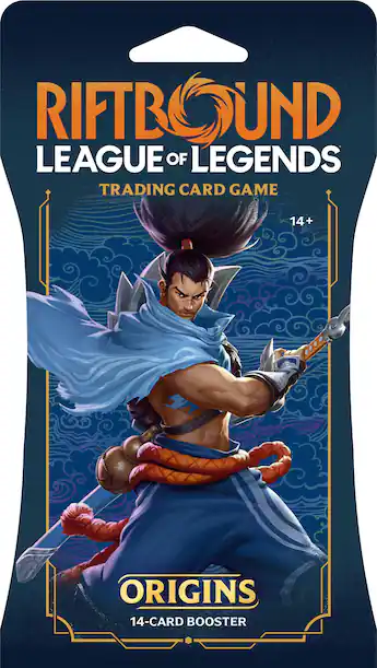 riftbound: league of legends tcg - origins - booster box Riftbound League of Legends TCG: Chinese Origins Slim Booster Box