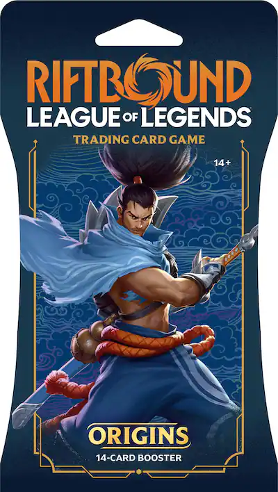 Riftbound - League of Legends Trading Card Game: Origins Sleeved Booster Pack - Styles May Vary Riftbound - League of Legends Trading Card Game: Origins Sleeved Booster Pack - Styles May Vary