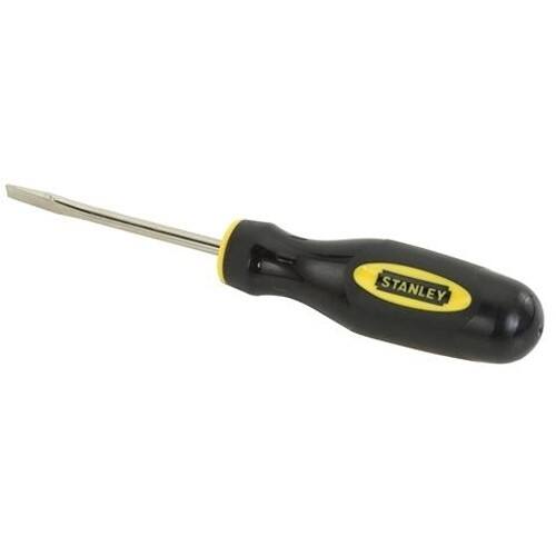 Front Standard. Stanley - 6-5/8" Standard Fluted Light Blade / Cabinet Tip Screwdriver.