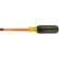 Alt View Standard 20. Klein Tools - Insulated 1/4" Keystone-Tip - 4" Heavy-Duty Round-Shank Screwdriver.