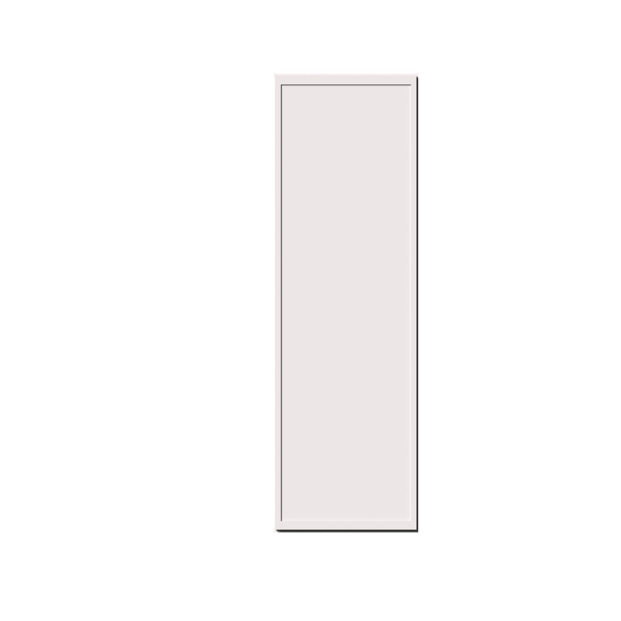 Alt View 1. Boyel Living - 21-in W x 42-in H x 12-in D Slim Shaker RTA Kitchen Wall Cabinet with Soft-Close - Snow White.