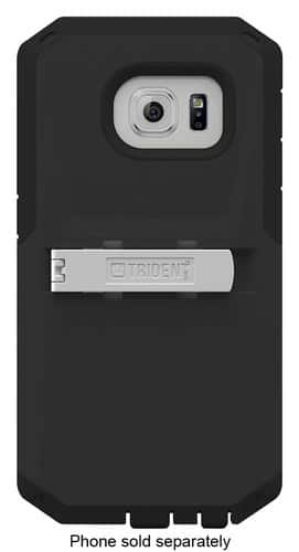 Front. Trident - Kraken A.M.S. Case for Samsung Galaxy S6 edge Cell Phones - Black.