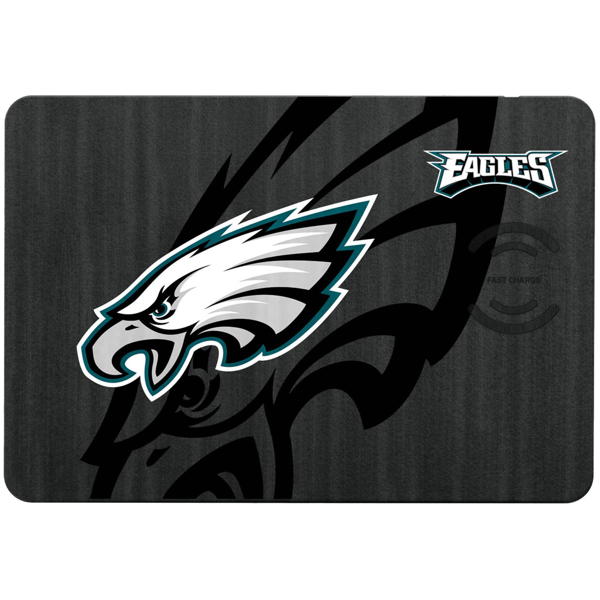 Keyscaper - Philadelphia Eagles Wireless Charger and Mouse Pad - Multicolor