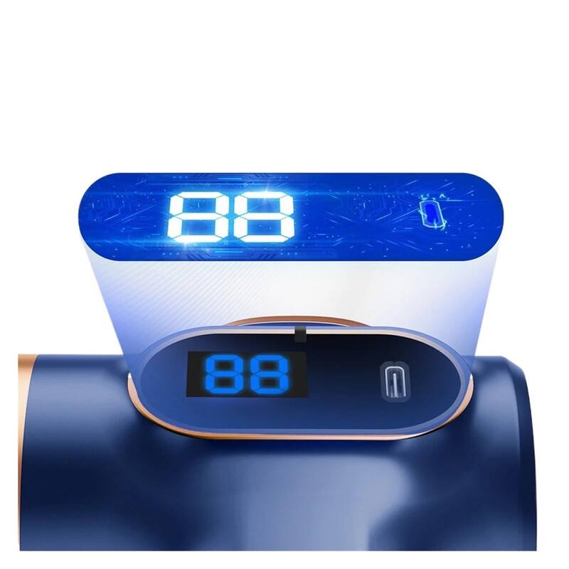 Alt View 5. Luckbyte - 2-in-1 Handheld Vacuum & Cordless Air Duster - Portable Rechargeable Cleaner for Car, Home & PC.