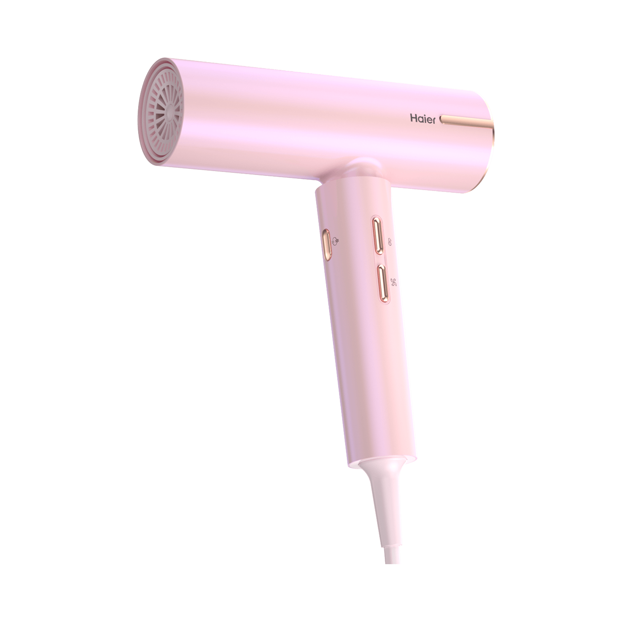Sweet - High-Speed Hair Dryer-200 Million Negative Ions, 1875W, 100,000 RPM Brushless Motor, Self-Cleaning, Leakage Protection - Pink