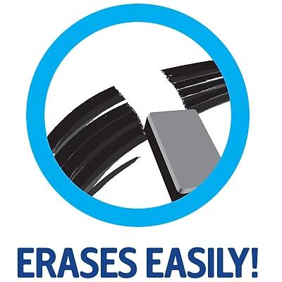 ERASES EASILY!