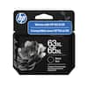hp
Works with HP 63 & 65
Compatible avec HP 63 et 65
HP DeskJet CHIC 300 series 5050 HP AIR series NO.
63XL 65XL Black Noir
1 Original HP Ink Cartridge
Une cartouche d'encre d'origine HP