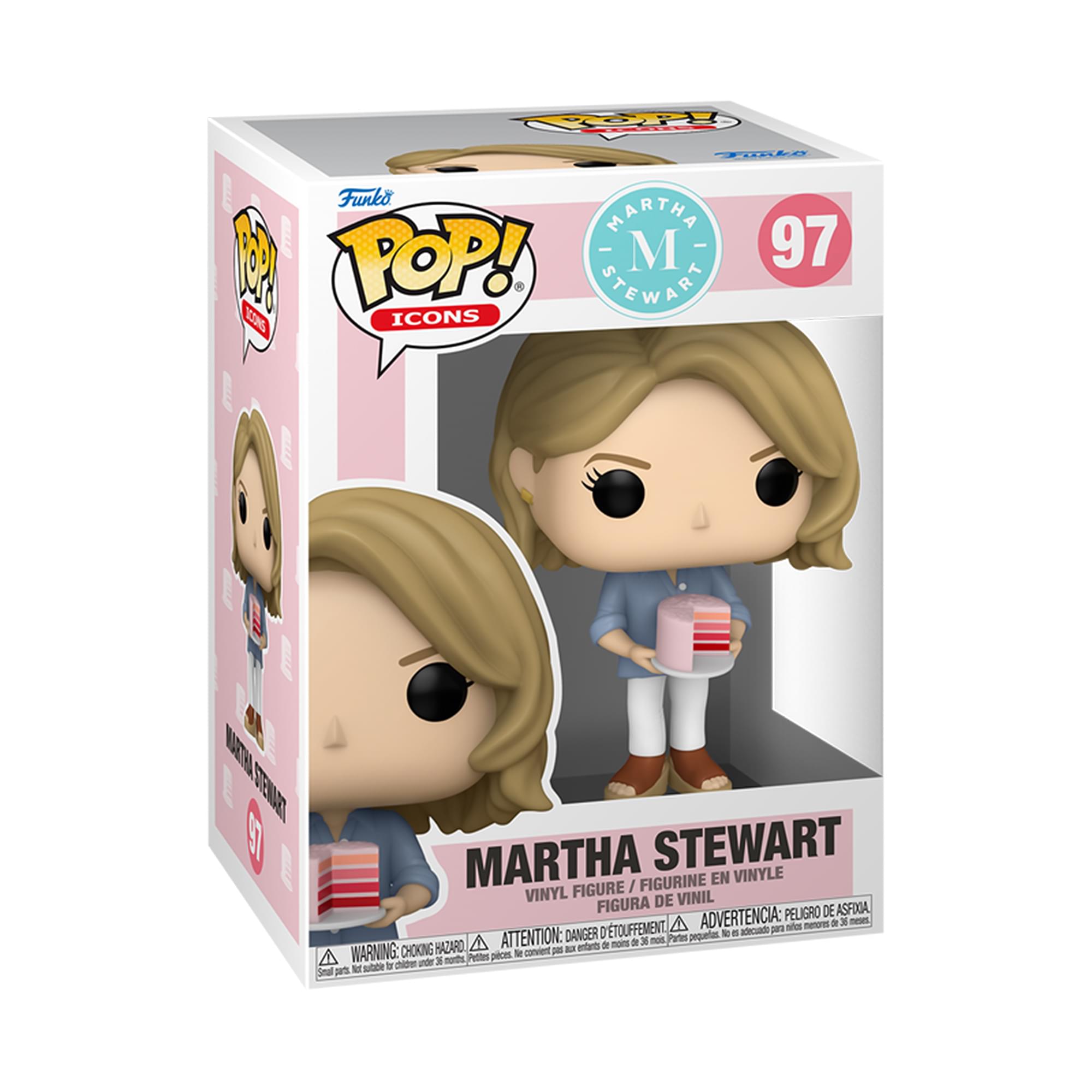 Y FIRLA I Funko MARTHA 1 I M 97 POP! STEWART K2N ICONS NAAETA EENE GG MARTHA STEWART FIGURINE EN VINYLE FIGURE / VINYL DE VINIL FIGURA PELIGRO DE ASFIA 'TOUFFEMENT A ADVERTENCIA: -h net  3 -L I to . adeado pe1 A ATTENTION: DANGER - 3 -os Partes pequrtor HAZARO entors - nom WARNING: CHOKING cvesd p - A Petles pices - chite - 3 morths M sie a Smal ja