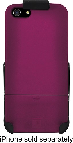  Platinum - Case with Holster for Apple® iPhone® 5 and 5s - Magenta