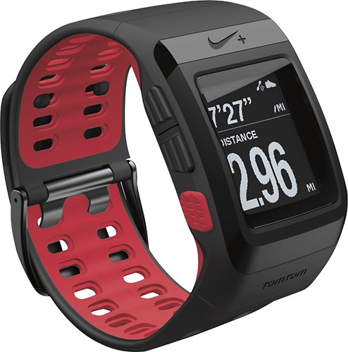  Nike+ - SportWatch GPS Powered By TomTom - Black/Red
