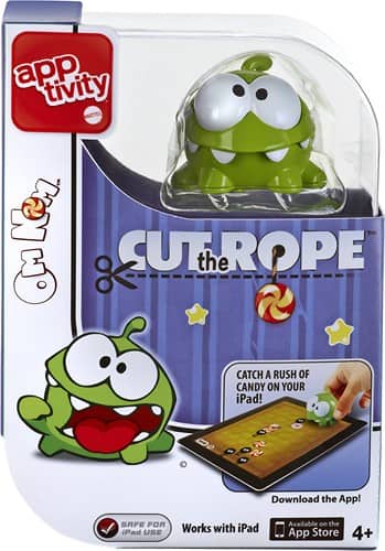 Front Standard. Mattel - Apptivity Cut the Rope.
