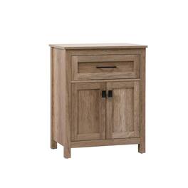 Elegant Kitchen and Bath - 24 Inch Wide Bathroom Storage Freestanding Cabinet In - Natural Oak