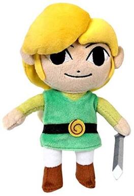 Little Buddy - Legend Of Zelda Wind Waker Link 8" Plush - Green