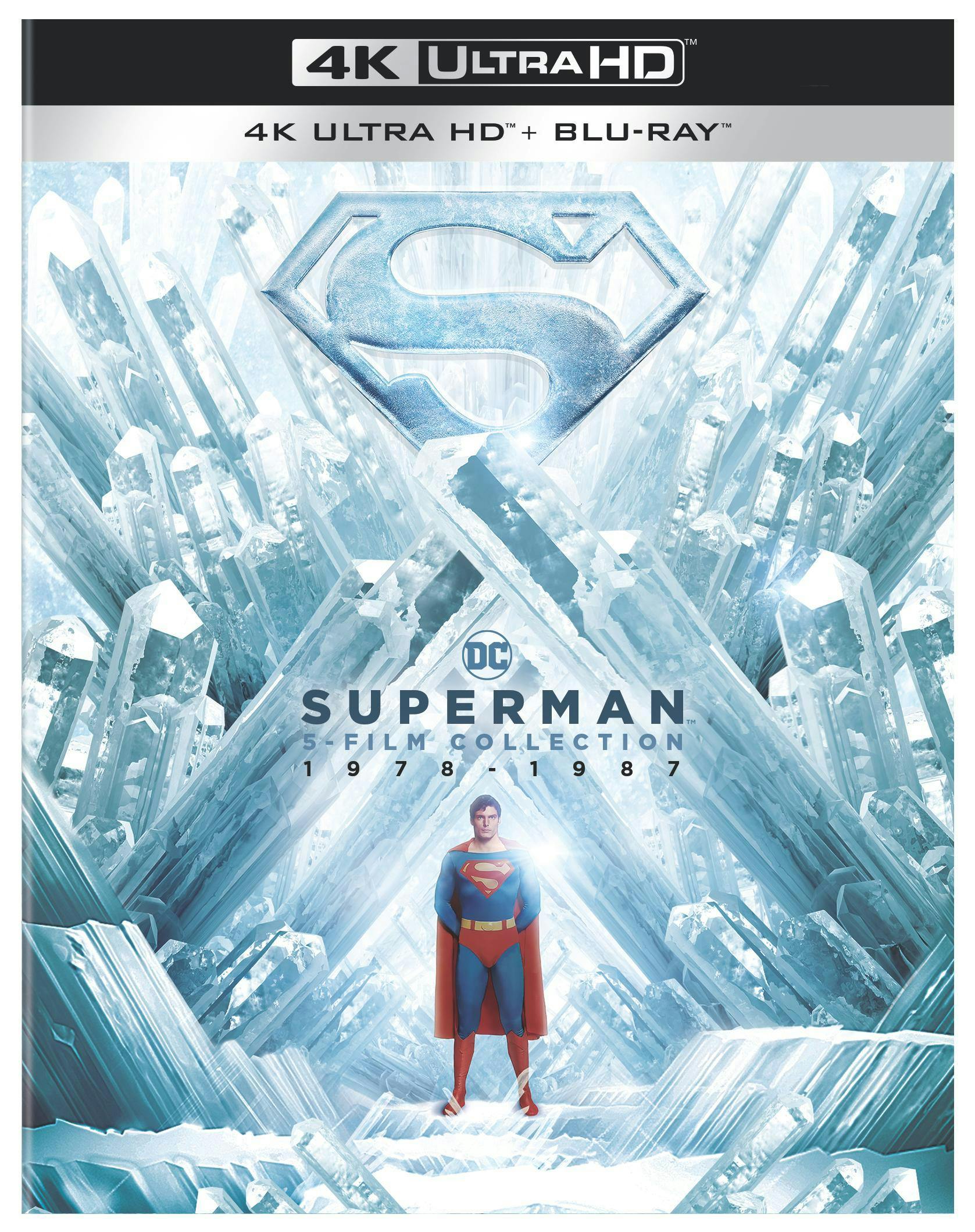 Front. Superman 5-Film Collection: 1978-1987   - 4K Blu-Ray.
