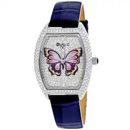 Christian Van Sant - Women's Papillon Dial Watch - CV4871BL - Silver