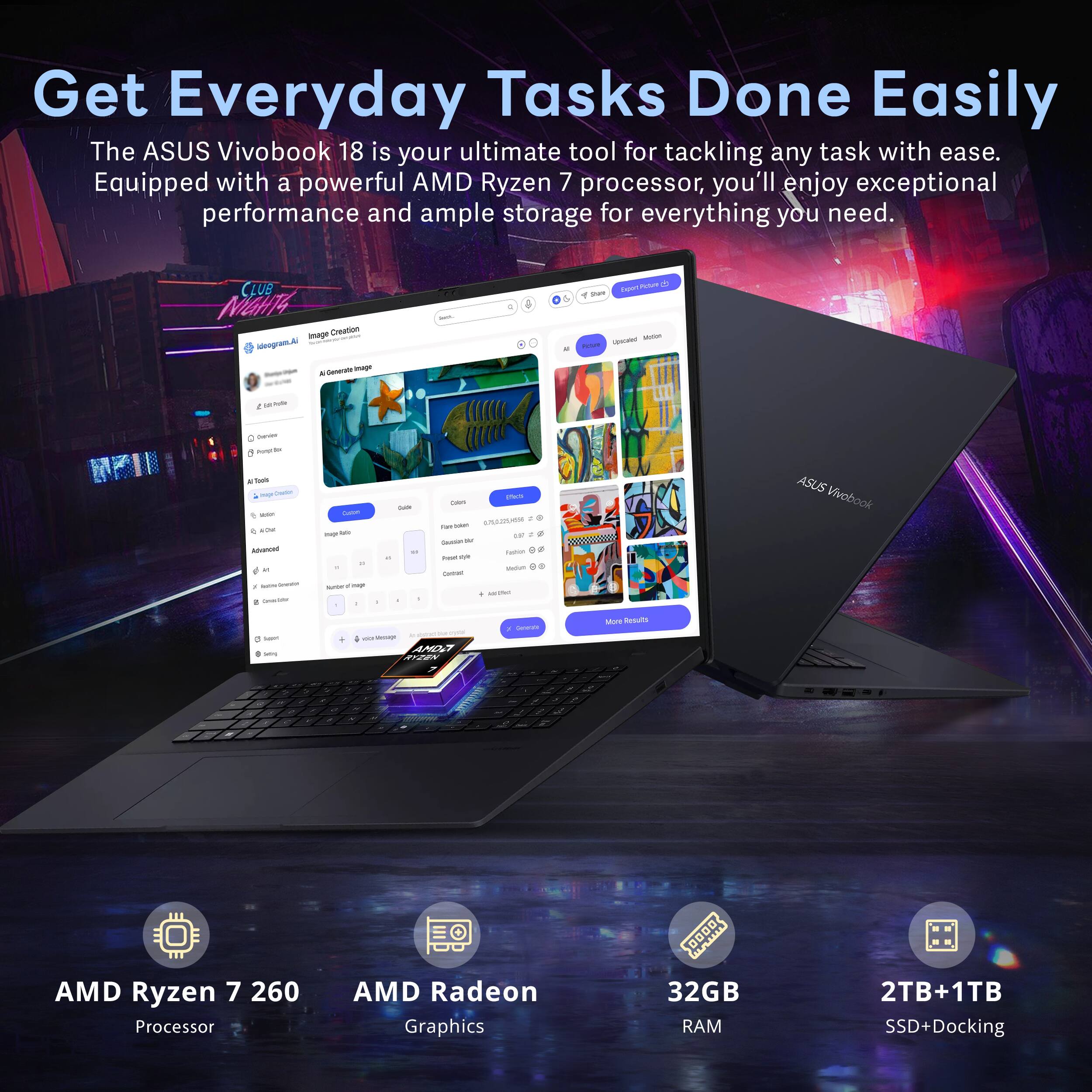 ASUS Upgraded Vivobook 18