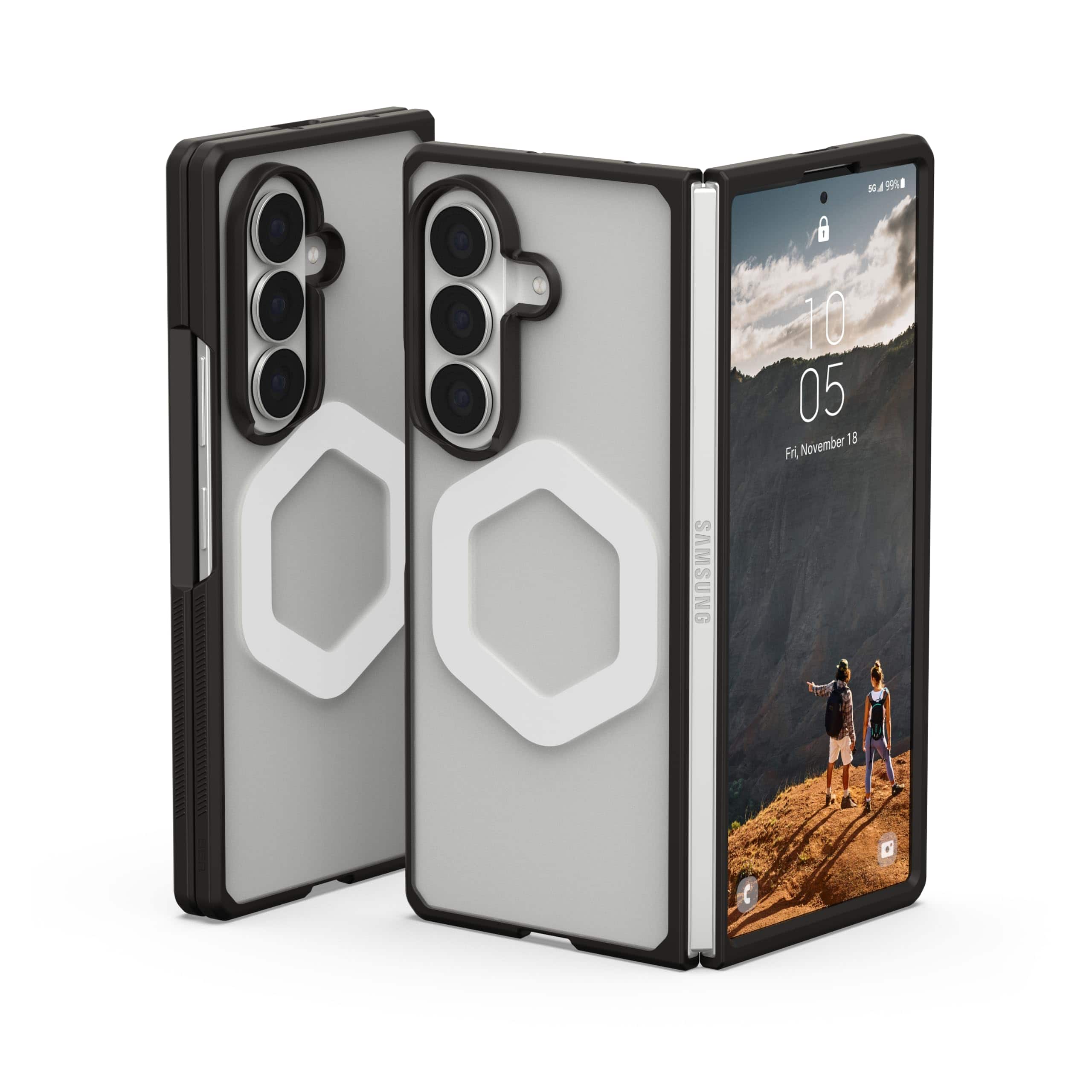 UAG - Designed for Samsung Galaxy Z Fold8 Ultra Case, Magnetic Charging, Mouve - Ice