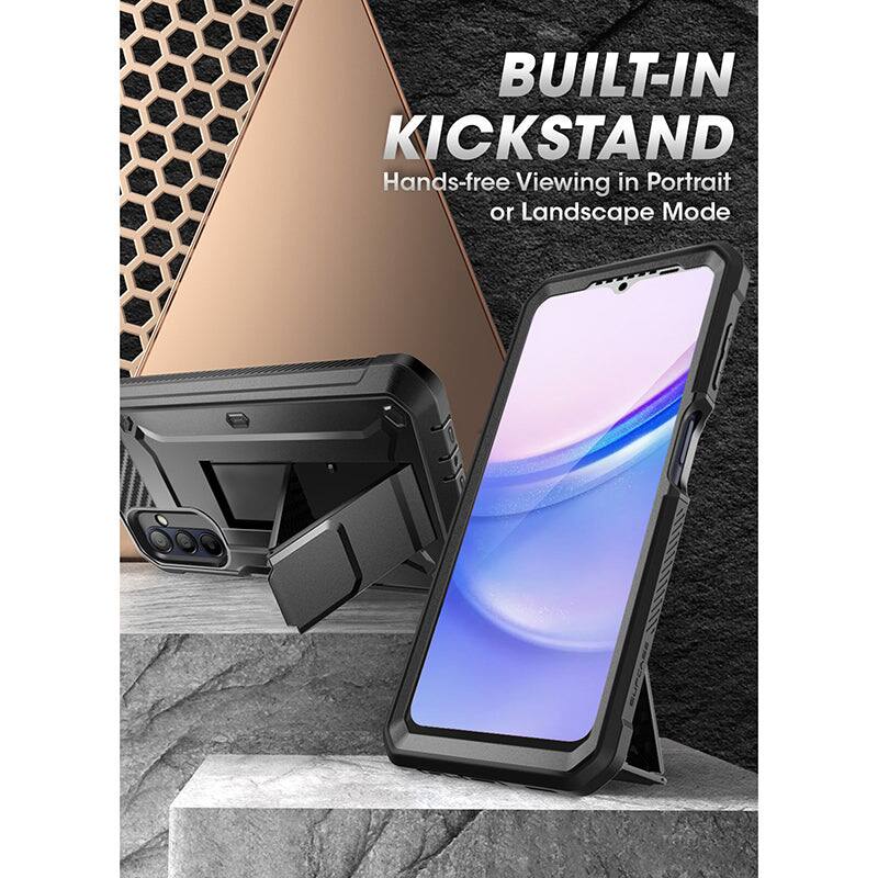 BUILT-IN KICKSTAND  
Hands-free Viewing in Portrait or Landscape Mode