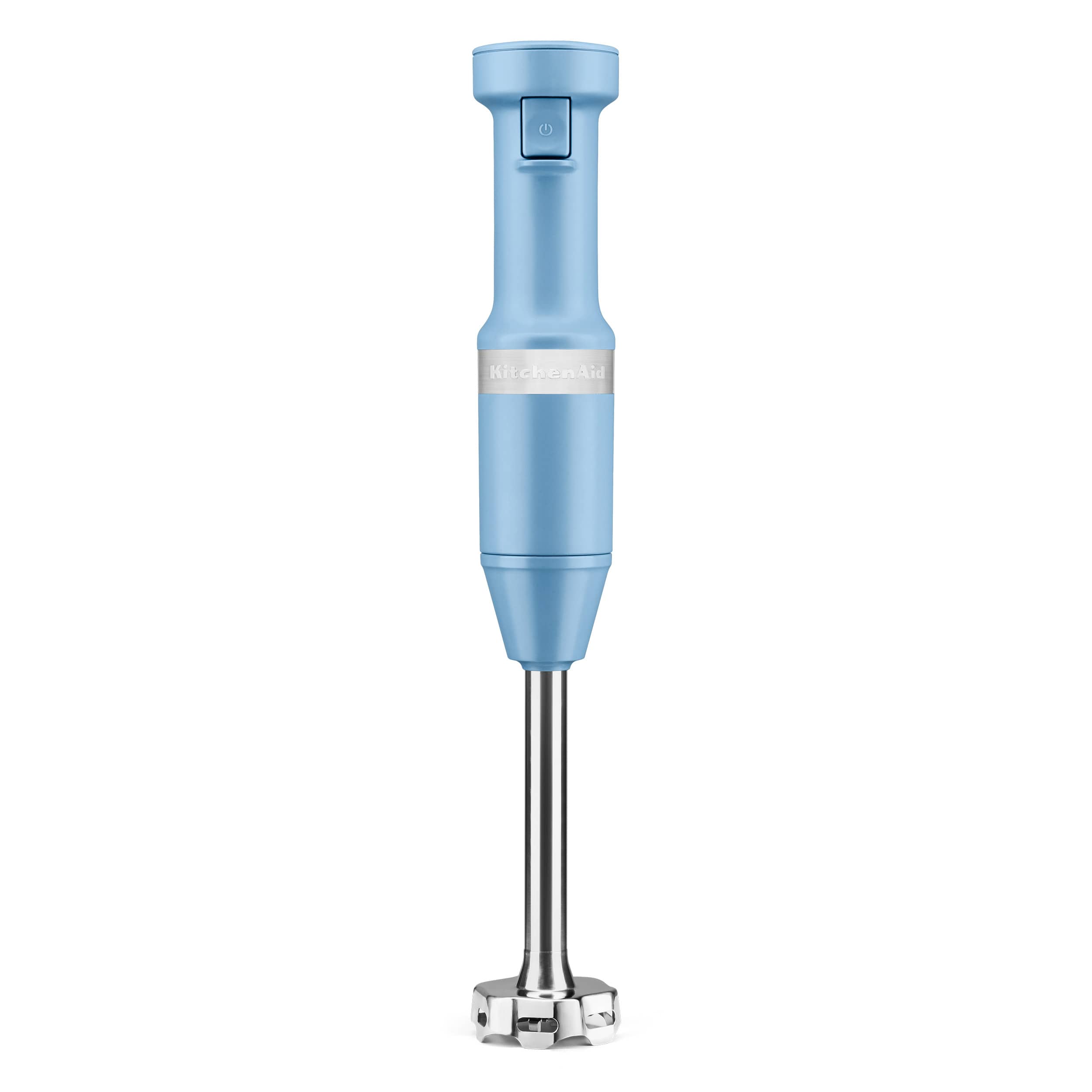 Front. KitchenAid - KitchenAid Variable Speed Corded Hand Blender - KHBV53 - Blue Velvet.