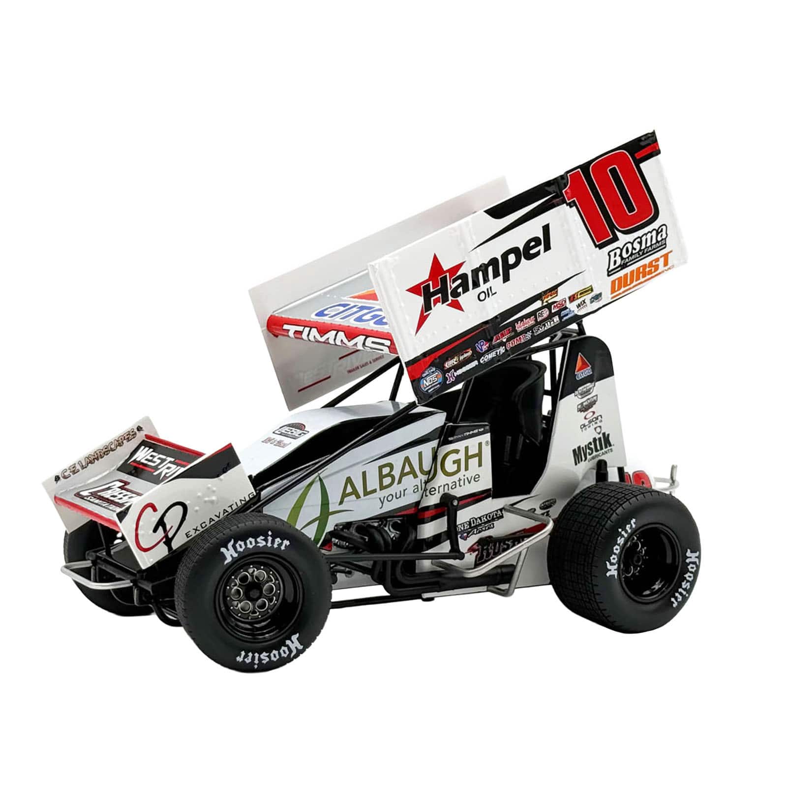 "Winged Sprint Car #10 Ryan Timms ""Liebig Motorsports - Hampel Oil"" (2026) 1/18 Diecast Model Car by ACME" price history on PriceWatchPro