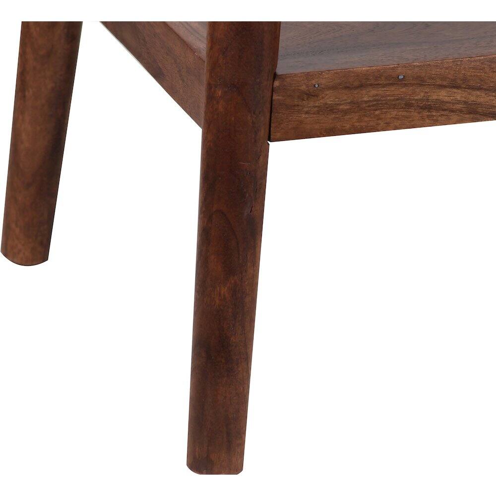 Alt View 4. Porter Designs - Portola Solid Acacia Wood Console Table - Brown.