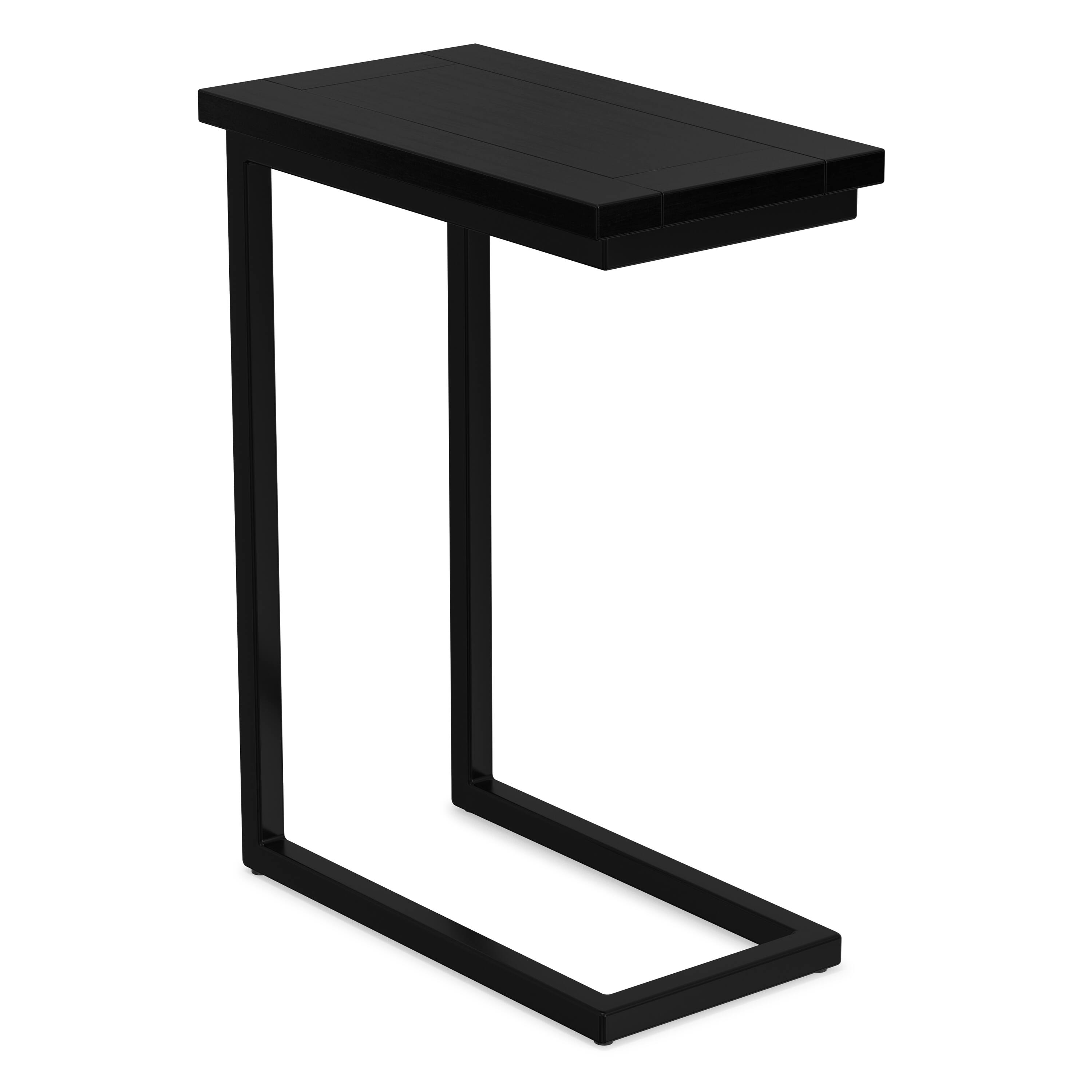 Angle. Simpli Home - Skyler C Side Table - Black.