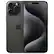 Front. Apple - Refurbished Apple iPhone 15 Pro Max A2849 6.7" 512GB Black Titanium - Unlocked - Black.