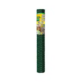 YARD GARD - YardGard PVC Coating Hexagonal Poultry Netting for Garden Netting Essentials - Green