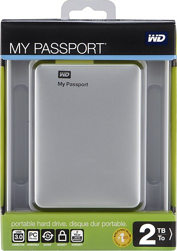 Disque Dur Externe Portable 2T USB 3.0 Stockage Pour PC