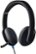Front Zoom. Logitech - H540 Wired On-Ear Headset - Black.