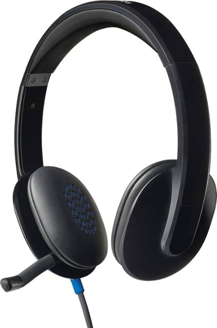 Logitech USB Headset H340 - wired headset - black - 981-000507 - Wired  Headsets 
