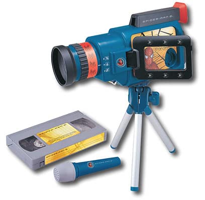 Angle Standard. KIDdesigns - Spider-Man Extreme Action Video Camera.