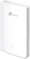 Front. TP-Link - EAP615-Wall Omada Business Wi-Fi 6 AX1800 in-Wall Wireless Gigabit Access Point Support ODFDMA MU-MIMO - White.