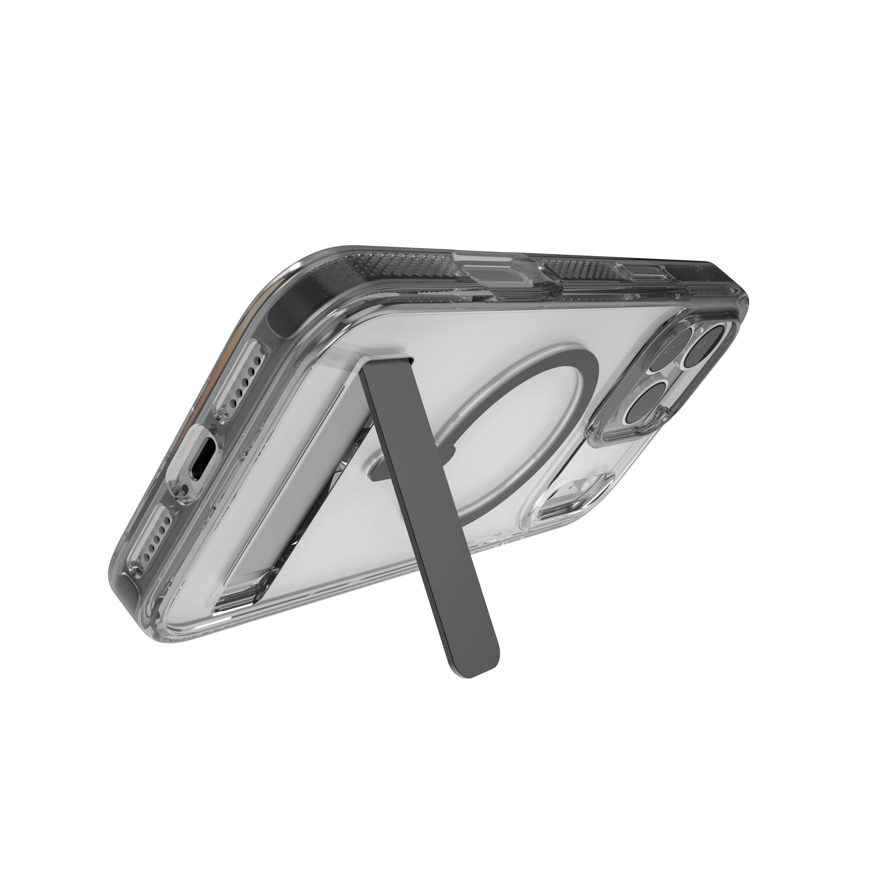 Alt View 17. ZAGG - Santa Cruz Snap with Kickstand for Apple iPhone 17 Pro Max - Jet Black.