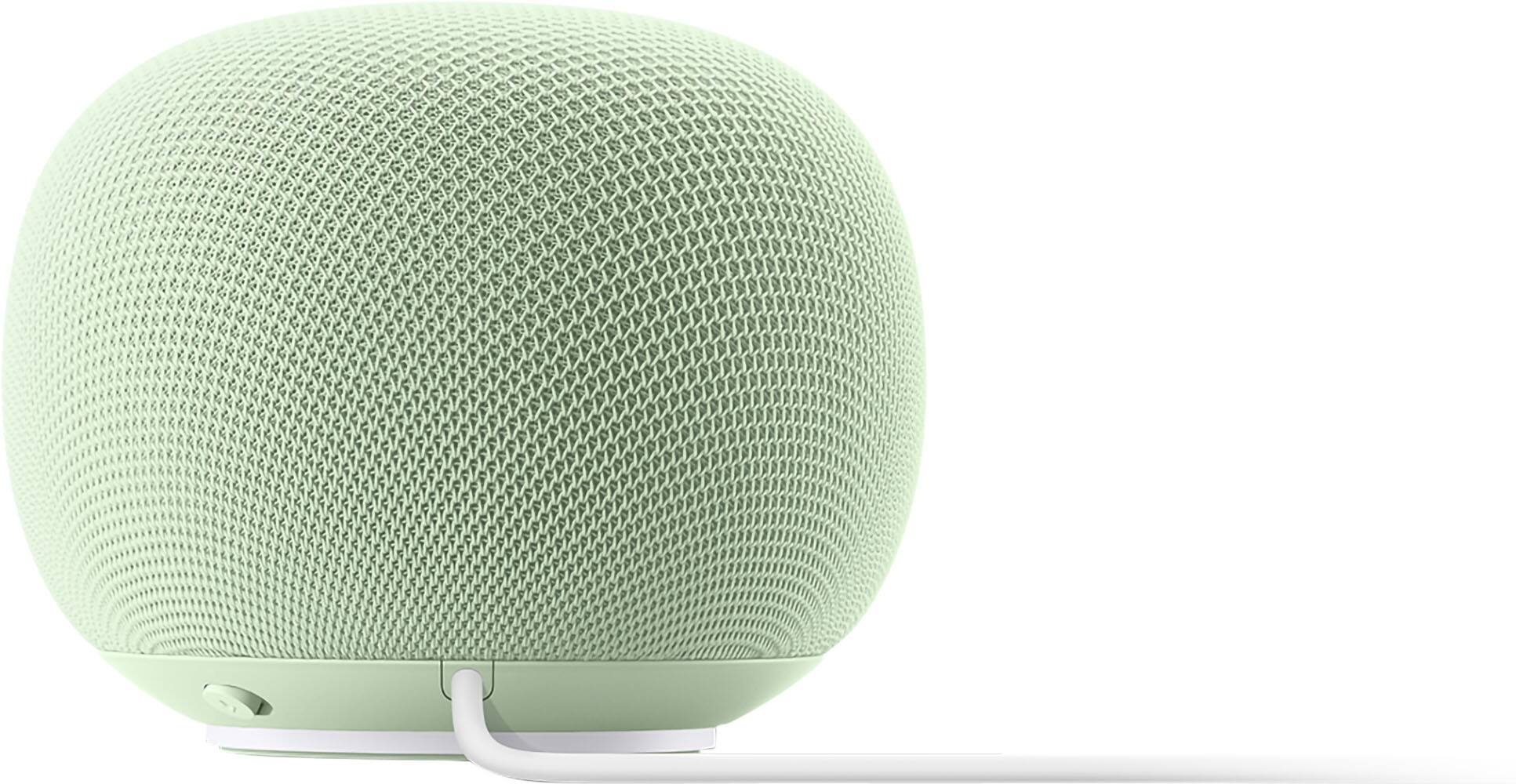 Alt View 2. Google - Home Speaker (Coming Spring 2026) - Smart Speaker with Gemini For Home Voice Assistant and 360-Degree Sound - Jade.
