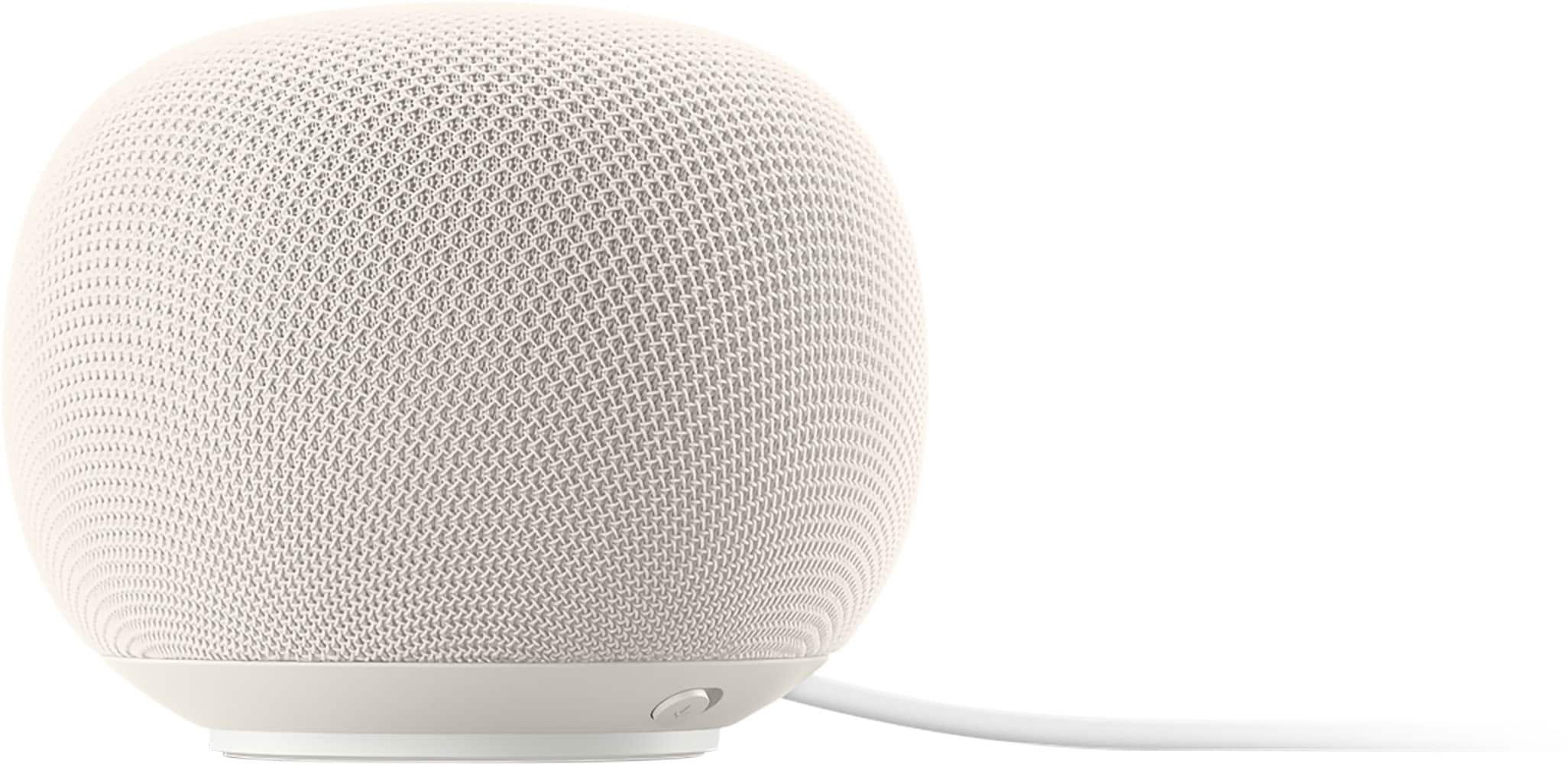 Alt View 1. Google - Home Speaker (Coming Spring 2026) - Smart Speaker with Gemini For Home Voice Assistant and 360-Degree Sound - Porcelain.