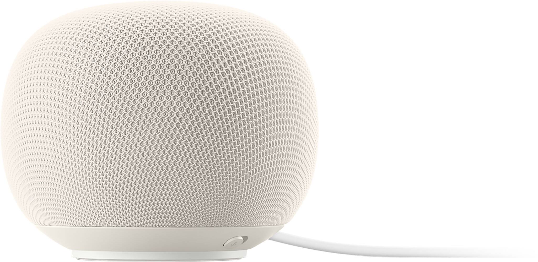 Alt View 1. Google - Home Speaker (Coming Spring 2026) - Smart Speaker with Gemini For Home Voice Assistant and 360-Degree Sound - Porcelain.