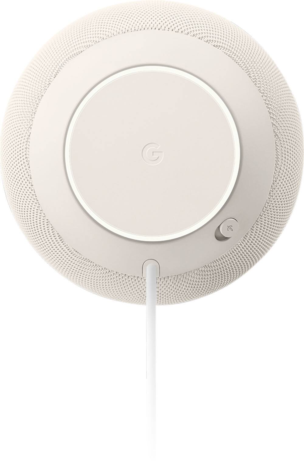 Alt View 4. Google - Home Speaker (Coming Spring 2026) - Smart Speaker with Gemini For Home Voice Assistant and 360-Degree Sound - Porcelain.