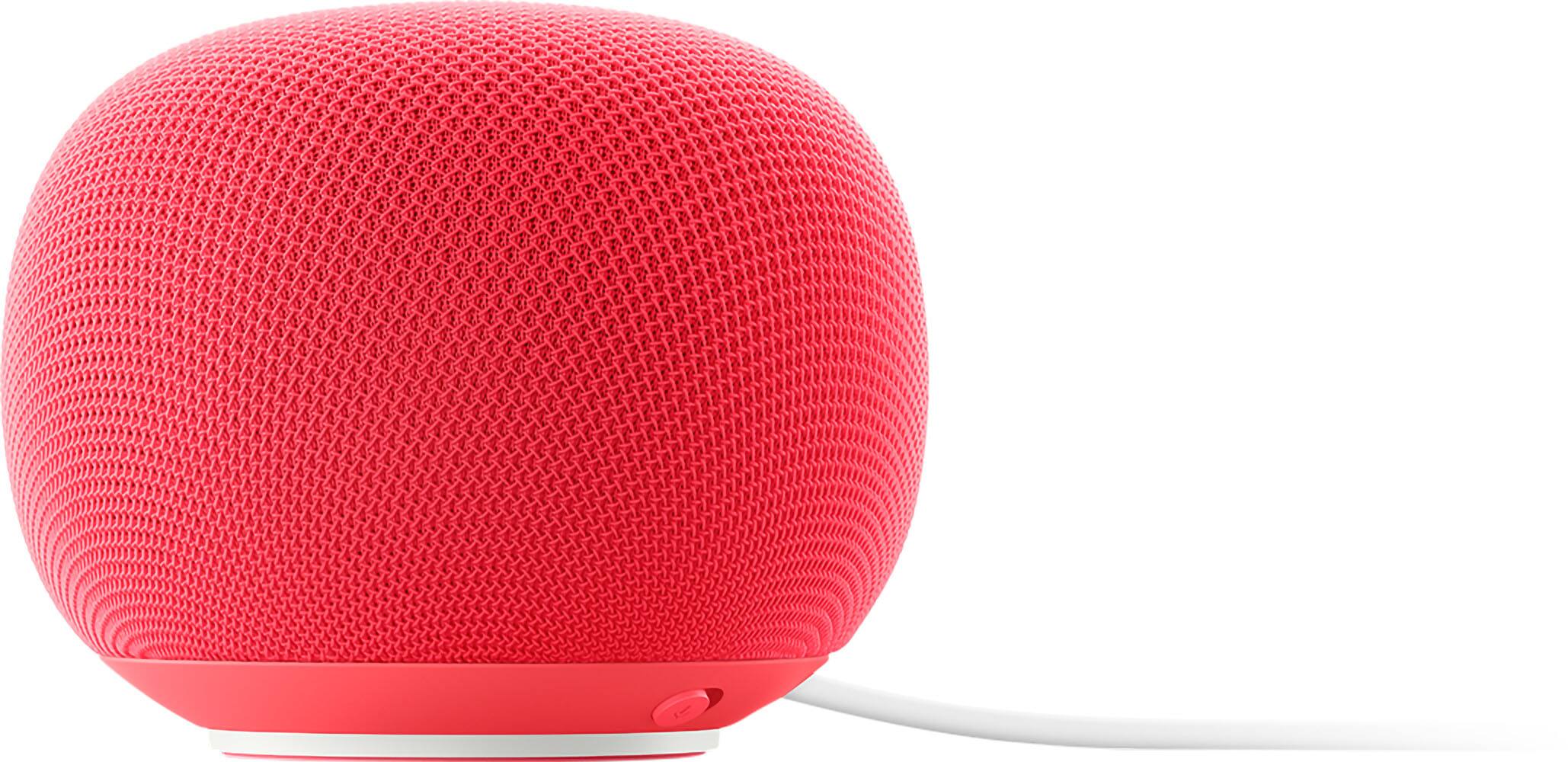 Alt View 1. Google - Home Speaker (Coming Spring 2026) - Smart Speaker with Gemini For Home Voice Assistant and 360-Degree Sound - Berry.